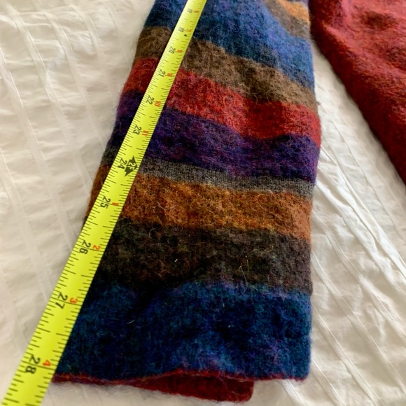 Sarah Pacini Lagenlook Oversized Mohair-Wool Blend Cardigan Laine - Picture 8 of 12